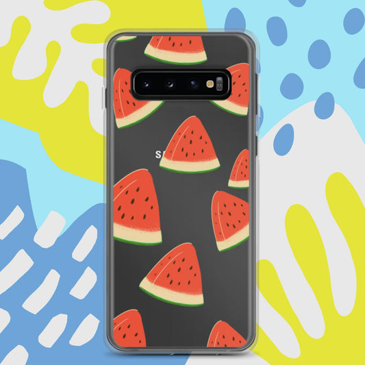 Watermelon Summer-Fruits Clear Case for Samsung® - Clover Collection Shop