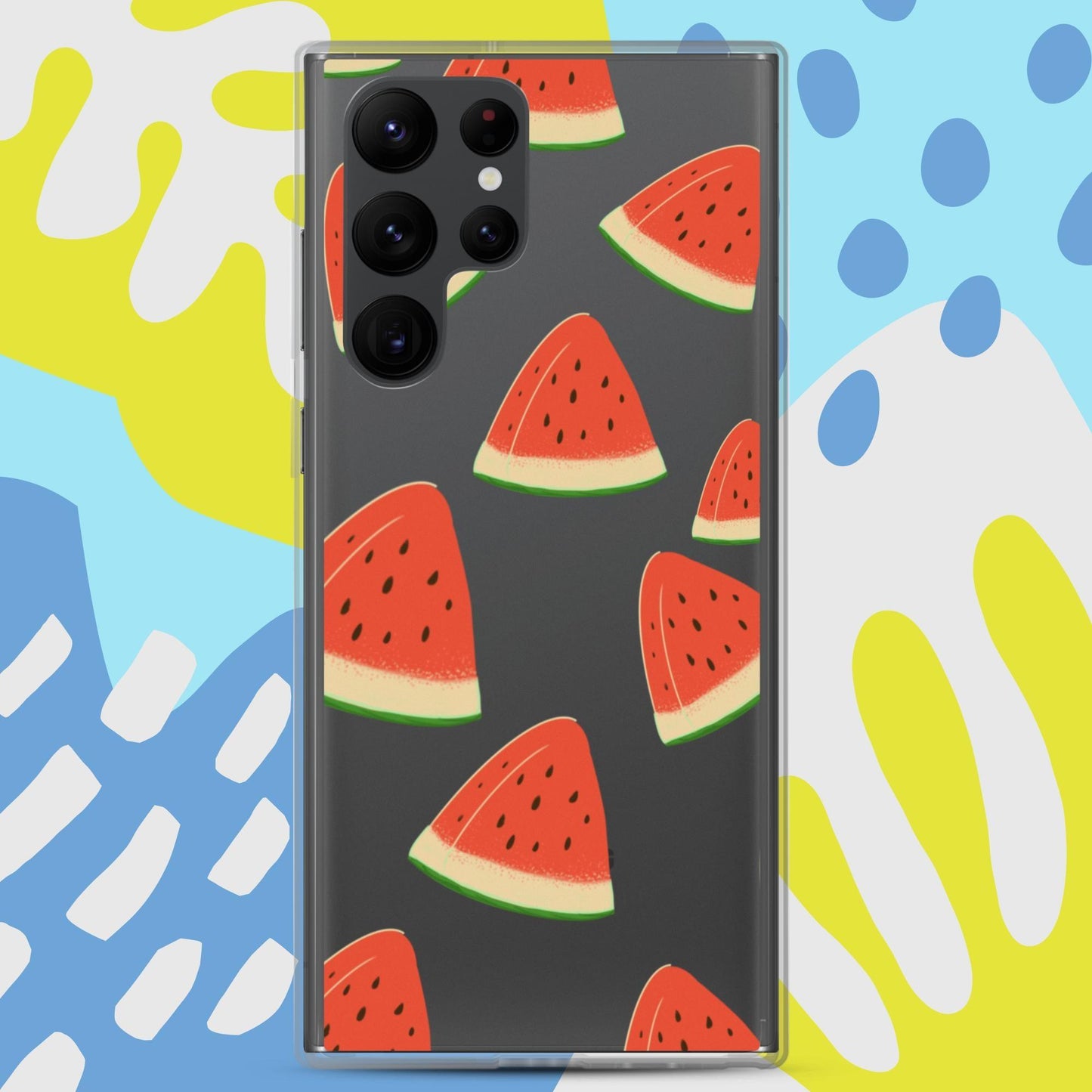 Watermelon Summer-Fruits Clear Case for Samsung® - Clover Collection Shop