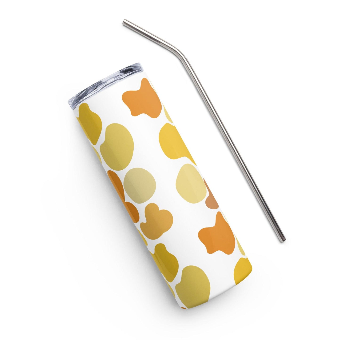 Yellow Patch Stainless Steel Tumbler - Clover Collection Shop