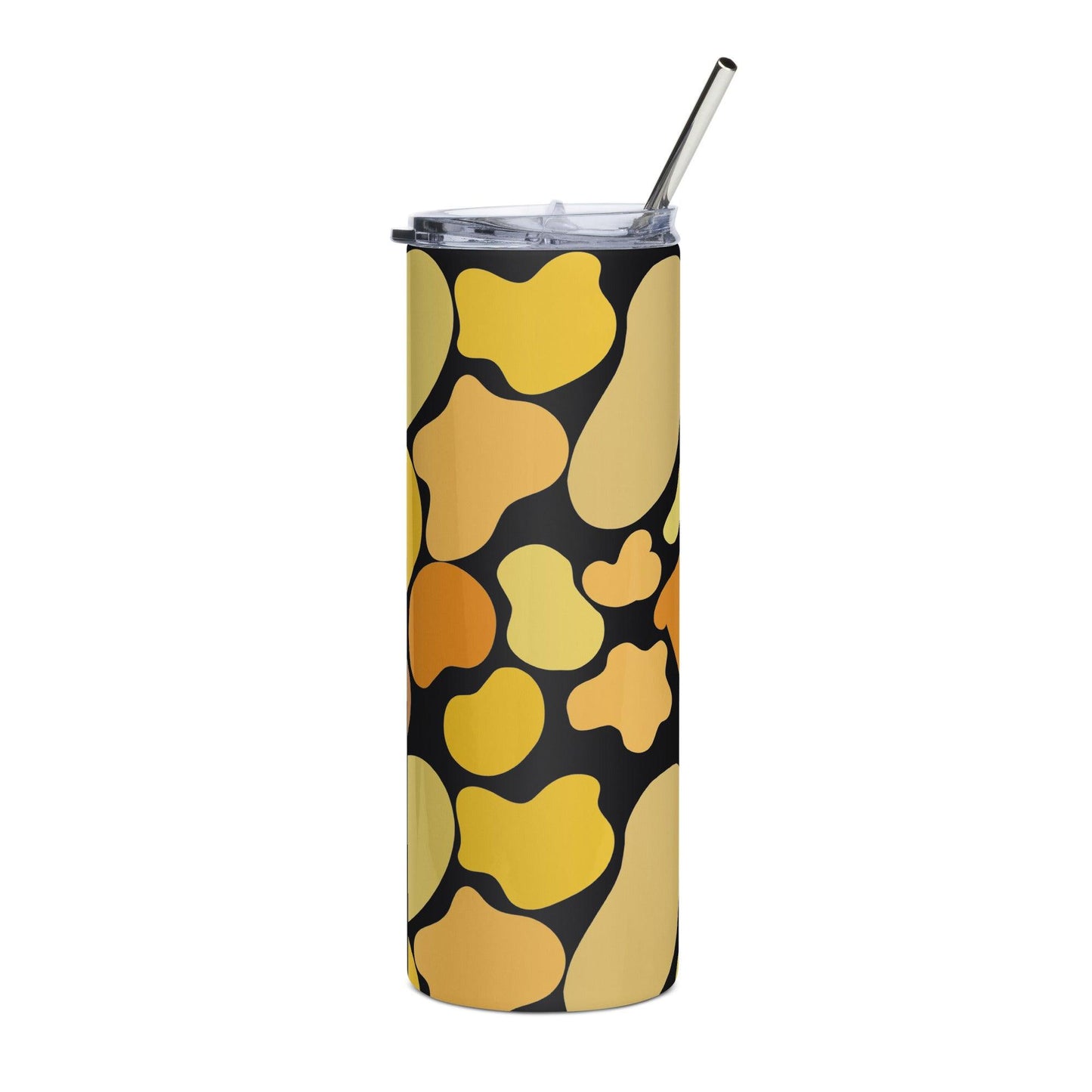 Yellow Patch Stainless Steel Tumbler - Clover Collection Shop